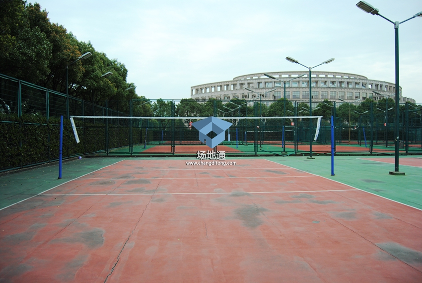 上海立信会计学院室外排球场