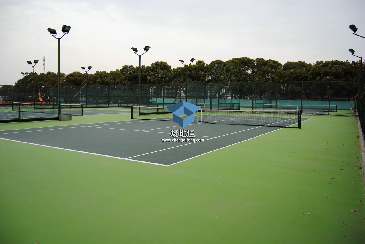 上海立信会计学院室外网球场